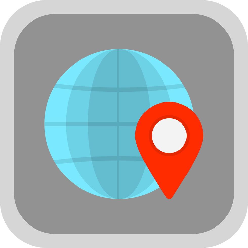 World Location Vector Icon Design