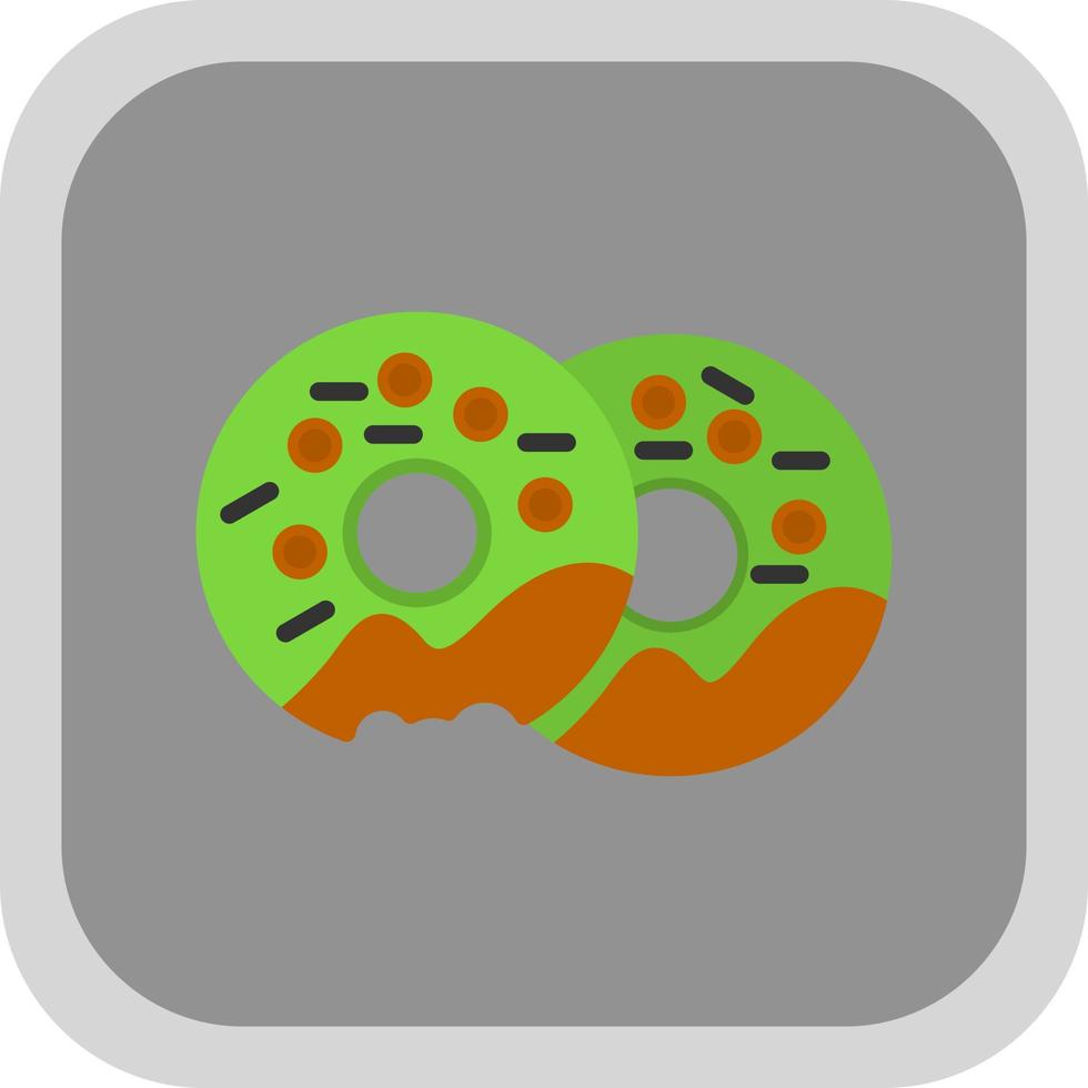 diseño de icono de vector de donuts