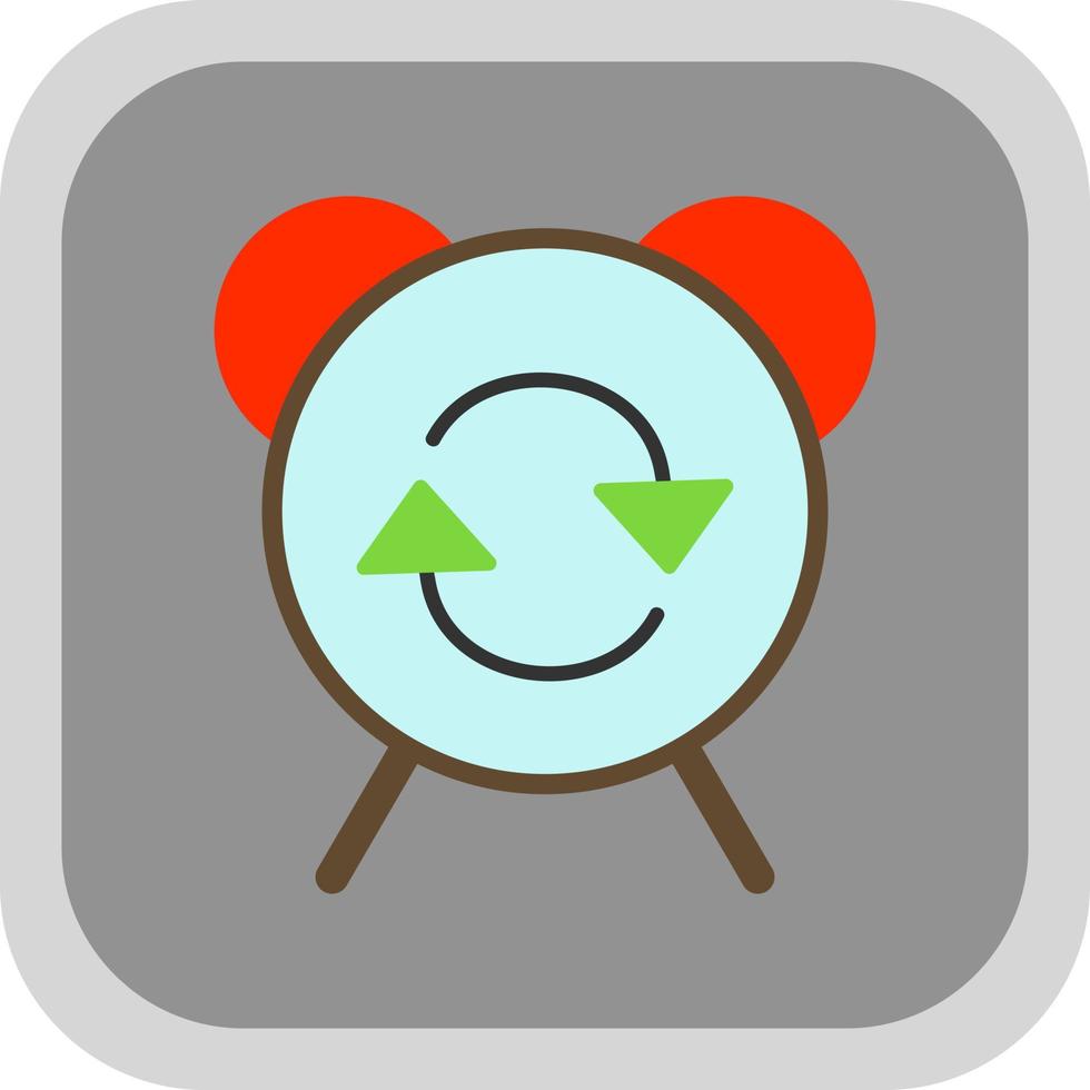 Alarm Repeat Vector Icon Design