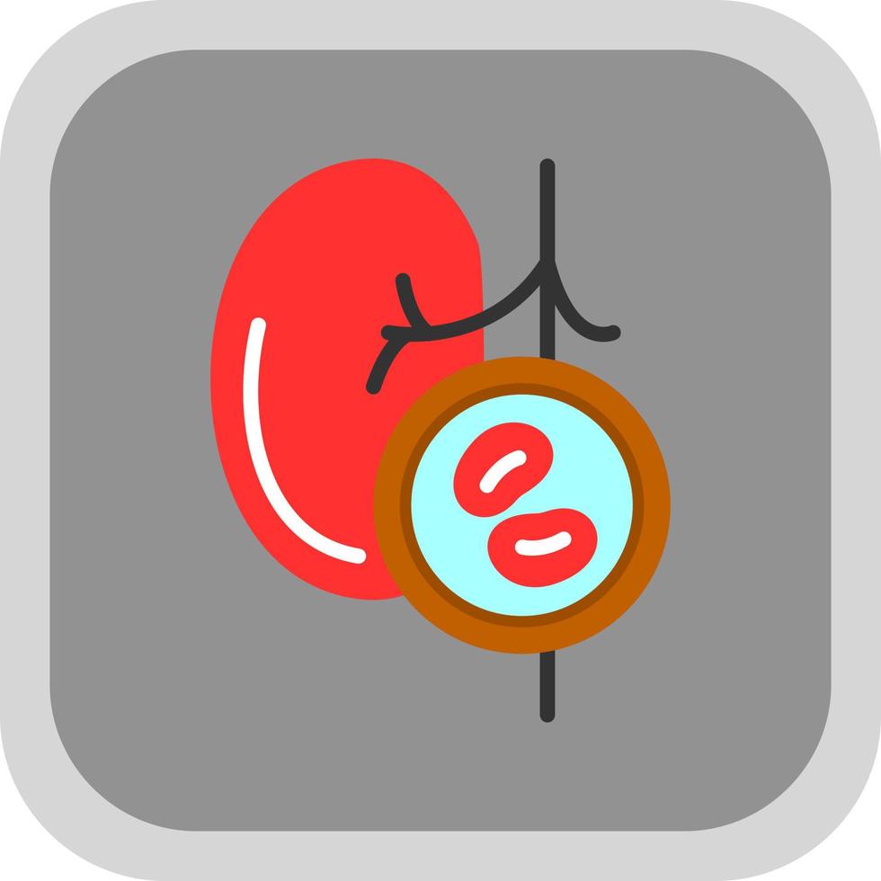 Kidney Checkup Vector Icon Design