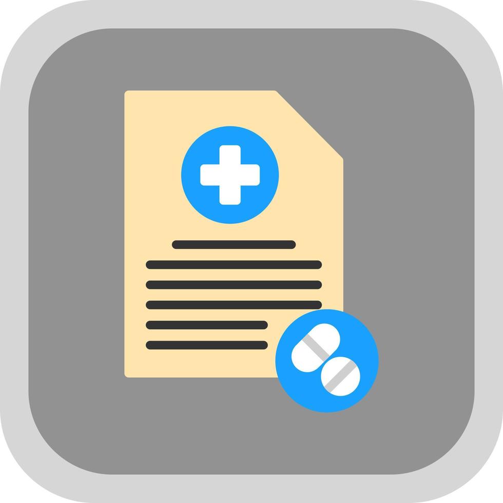 Prescription Vector Icon Design