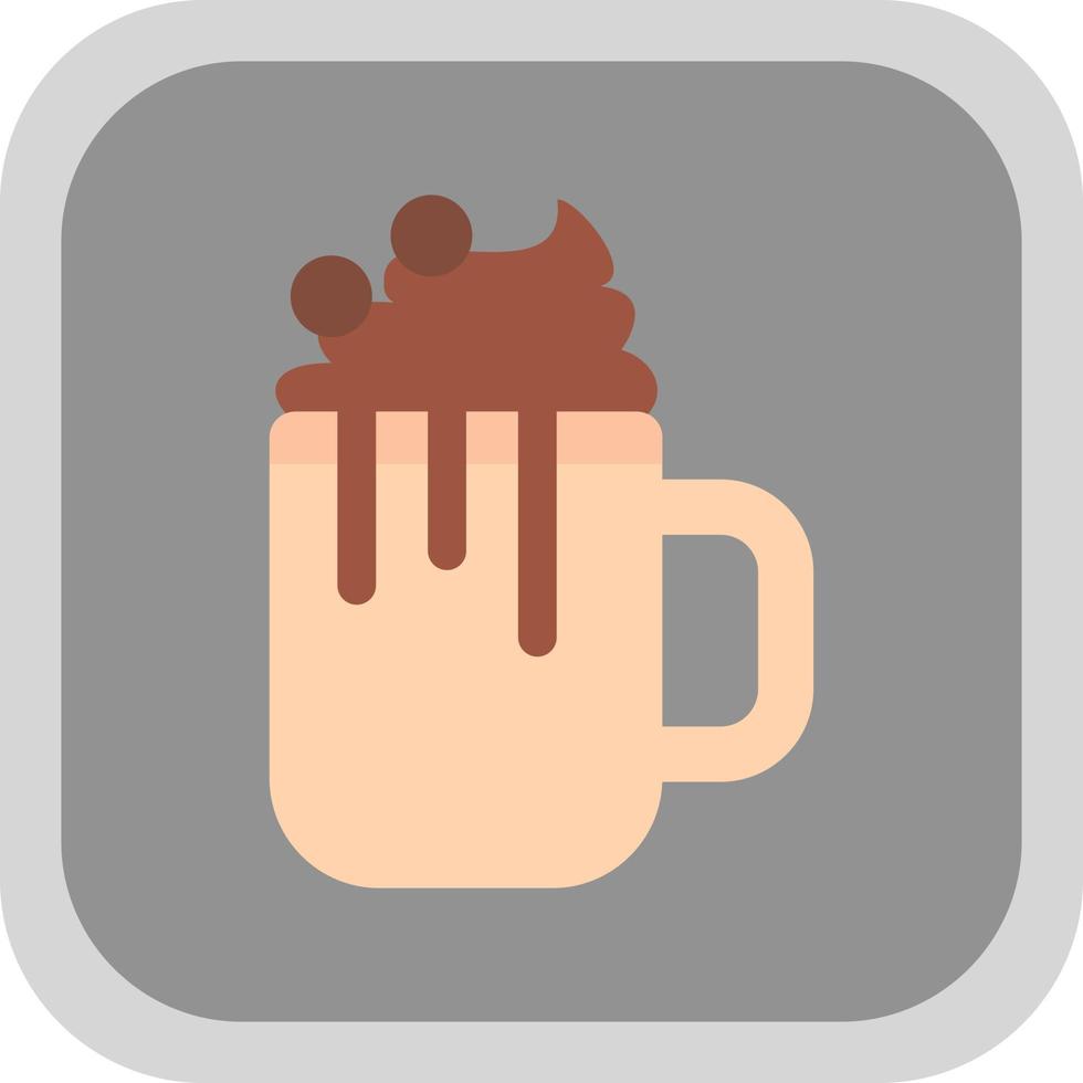 Hot Chocolate Vector Icon Design
