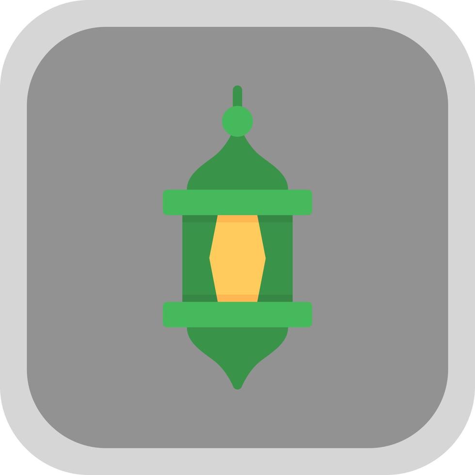 diseño de icono de vector de linterna árabe