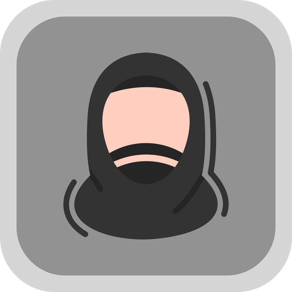 Hijab Vector Icon Design