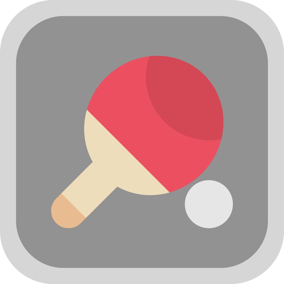 Table Tennis Vector Icon Design