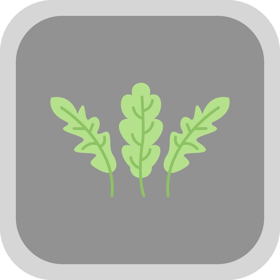Arugula Vector Icon Design
