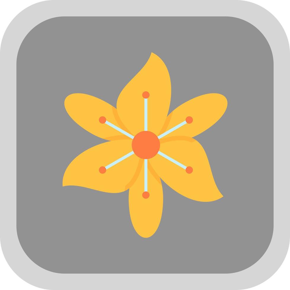 Freesia Vector Icon Design