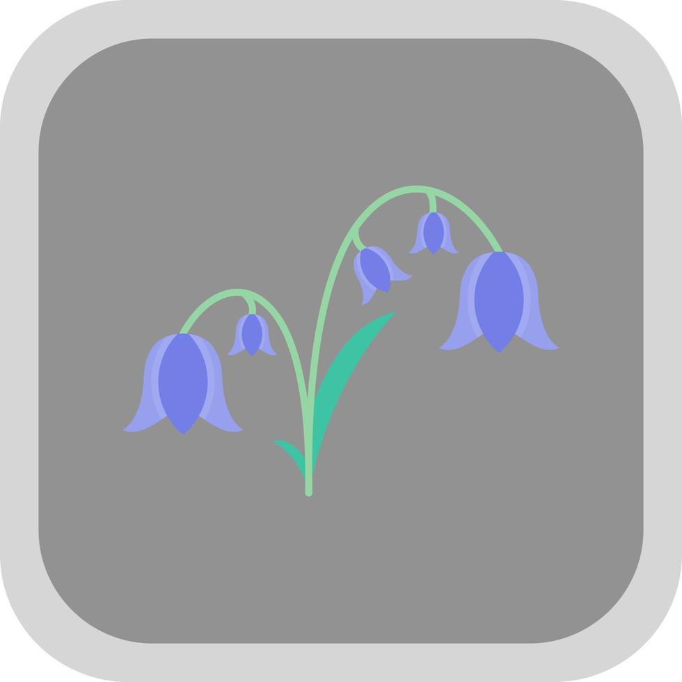 Bluebell Vector Icon Design