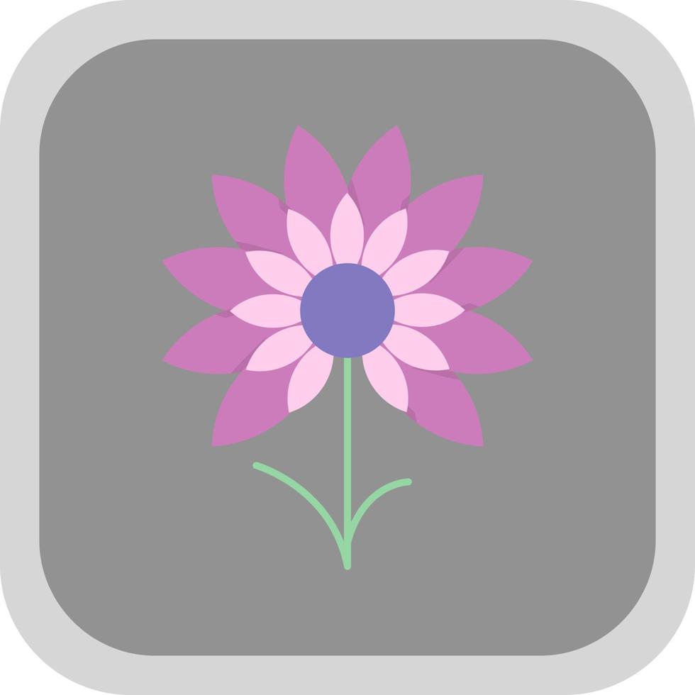 Chive Blossoms Vector Icon Design