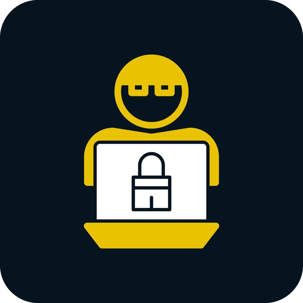 Cyber Attack Vector Icon Design