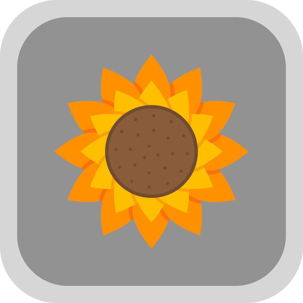 Sunflower Vector Icon Design