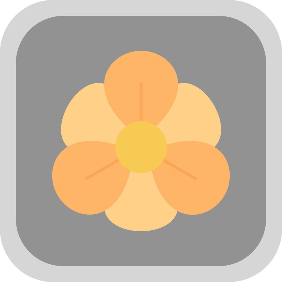 Nasturtium Vector Icon Design