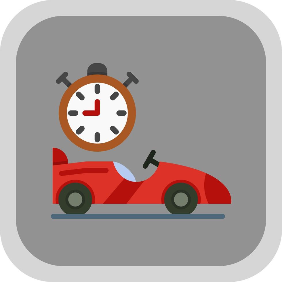 Race Stopwatch Vector Icon Design