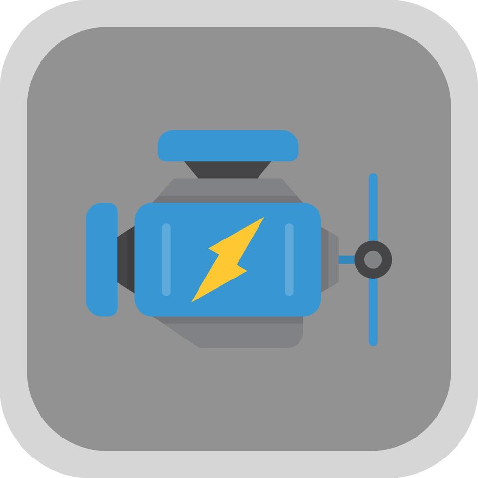 Car Engine Vector Icon Design