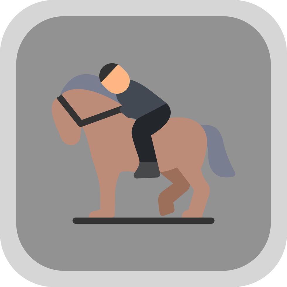 Equestrian Vector Icon Design