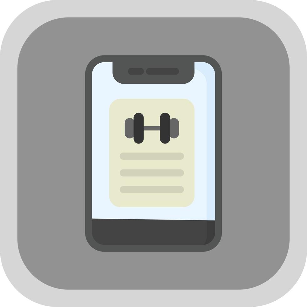 Workout Progress Vector Icon Design