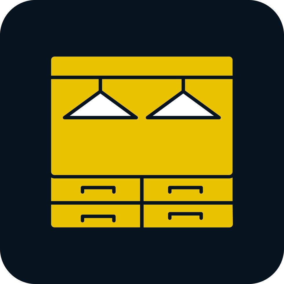 Wardrobe Vector Icon Design