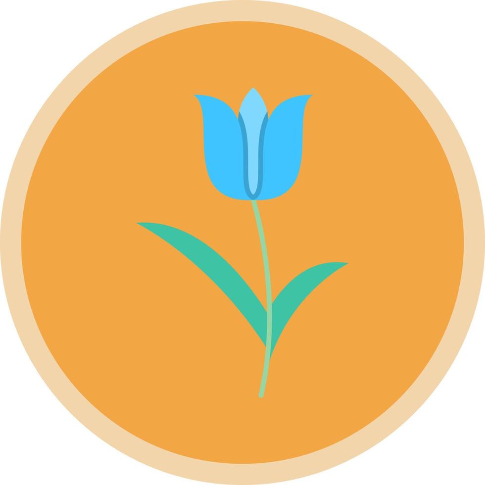 diseño de icono de vector de tulipán