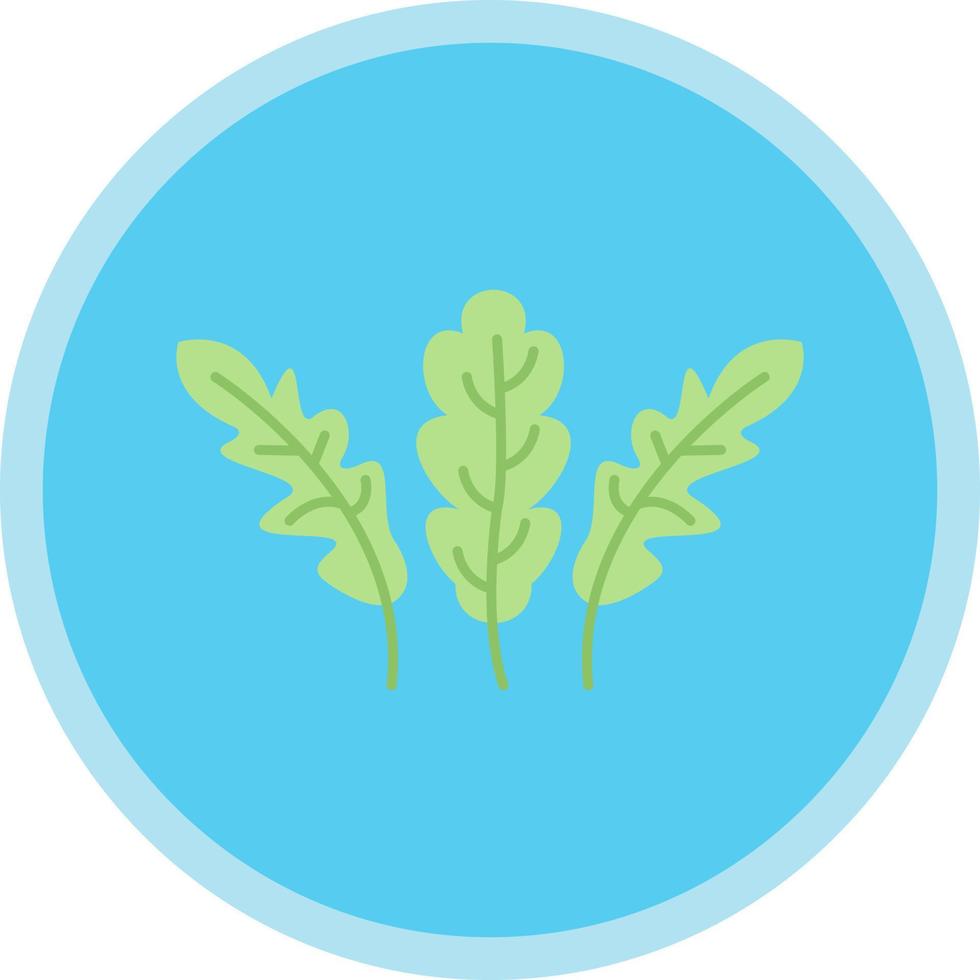 Arugula Vector Icon Design