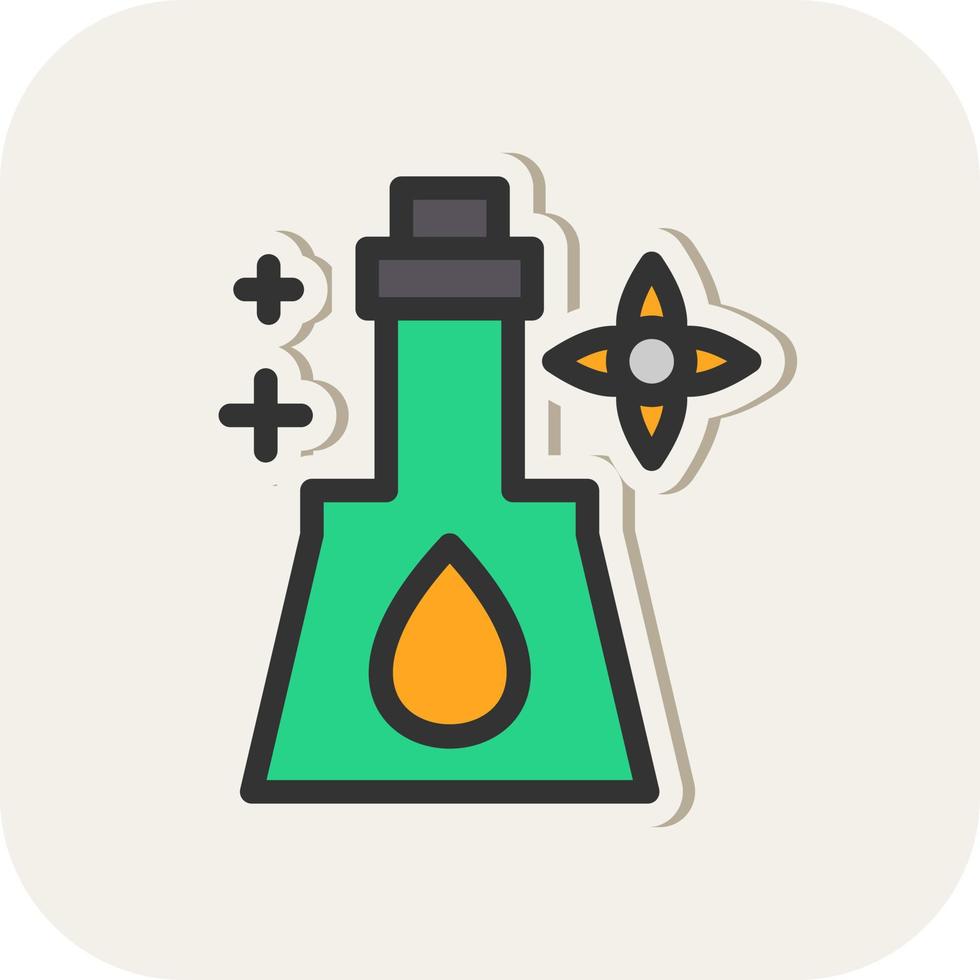 Essentail Oil Vector Icon Design