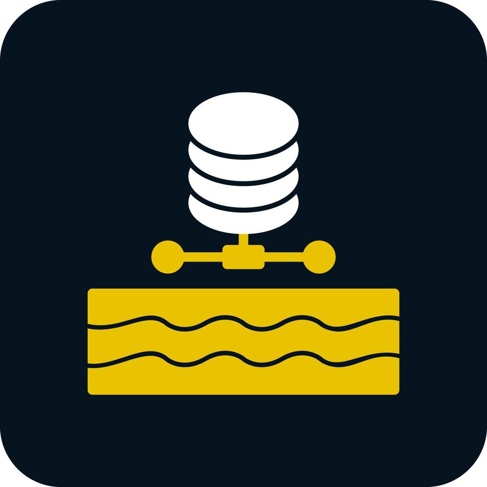 Data Lake Vector Icon Design