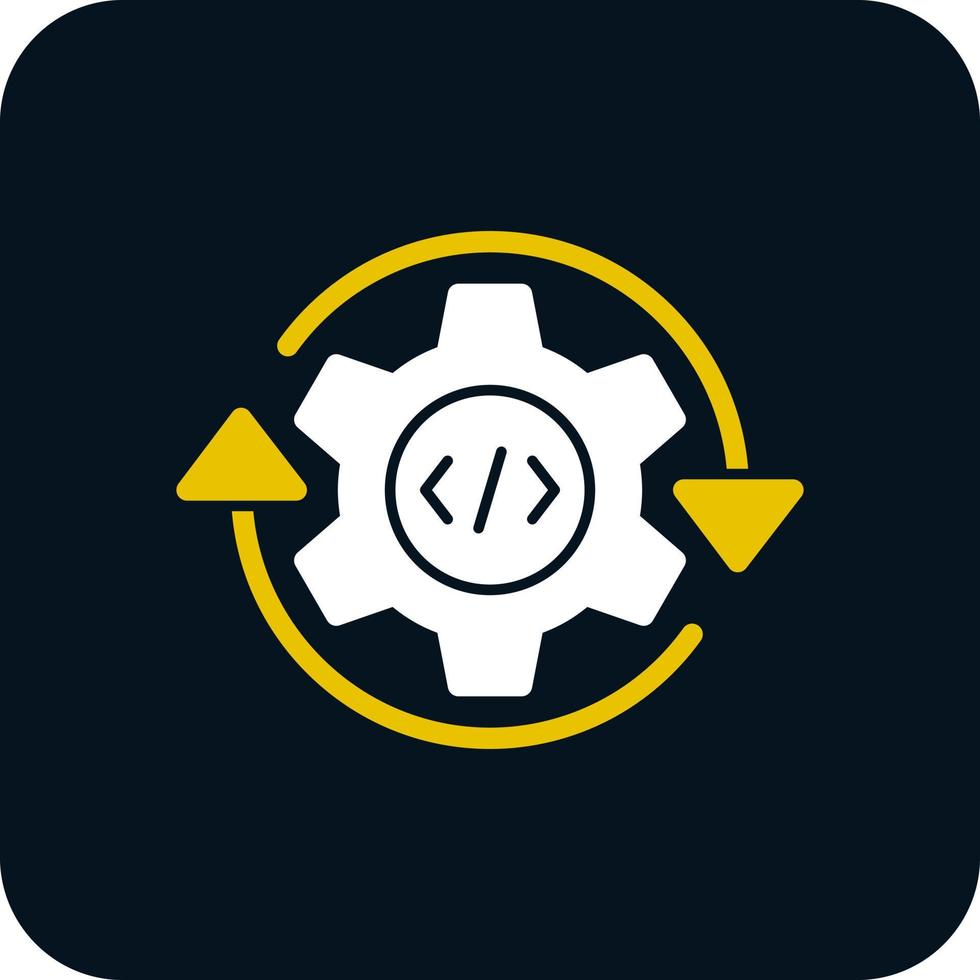 Continuous Integration Vector Icon Design