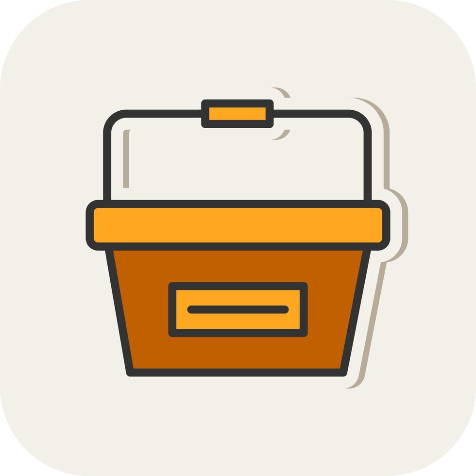 Shopping Basket Vector Icon Design