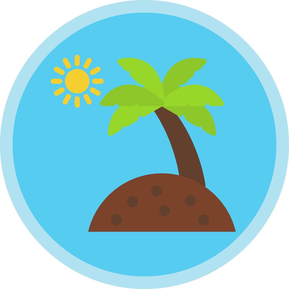 Long Island Vector Icon Design