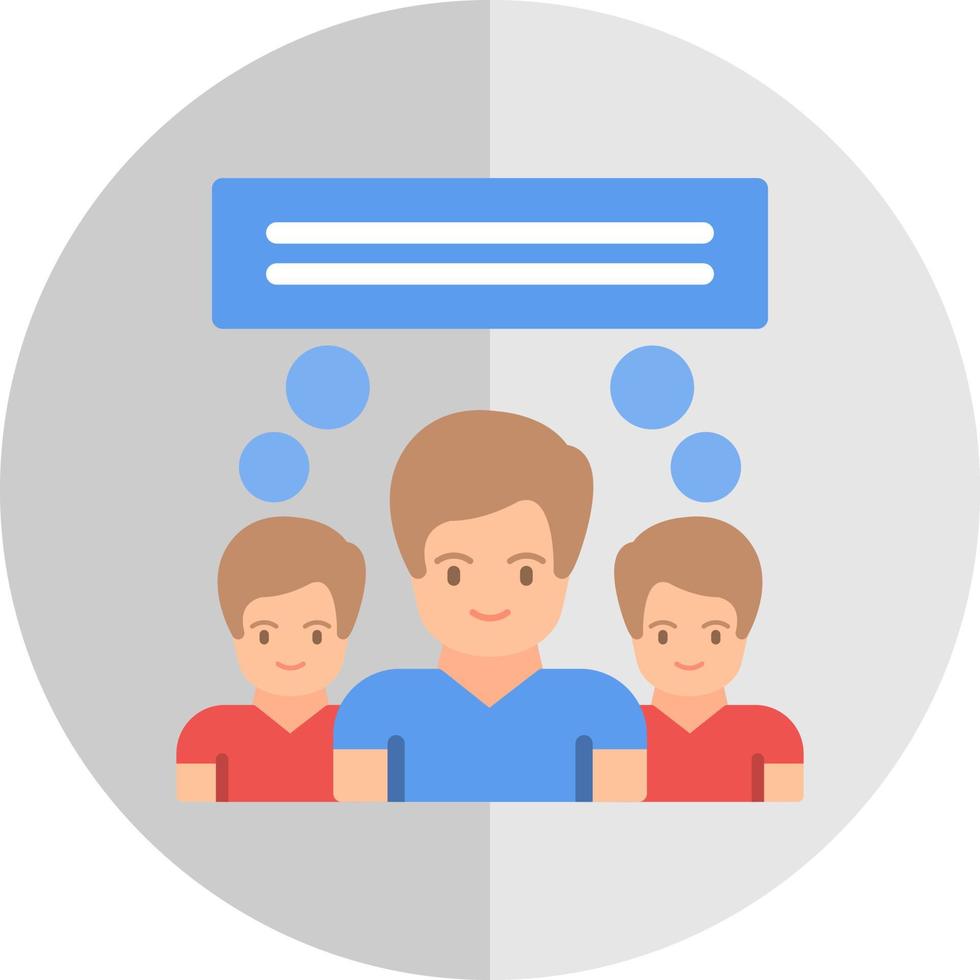 Meeting Vector Icon Design