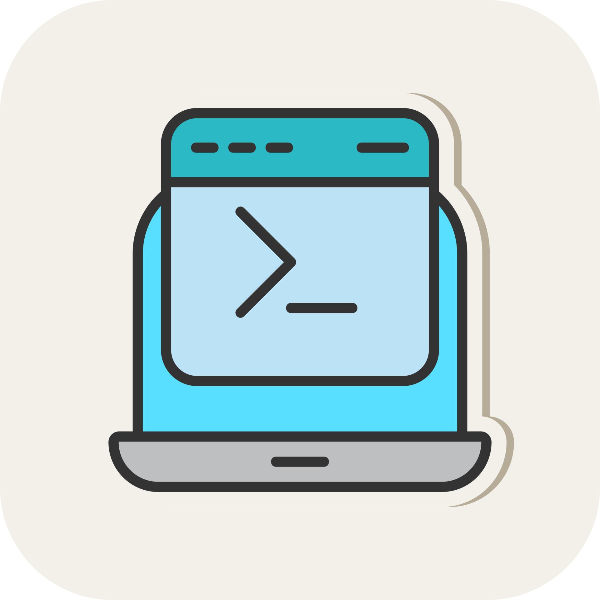 Command Line Vector Icon Design 21314147 Vector Art at Vecteezy