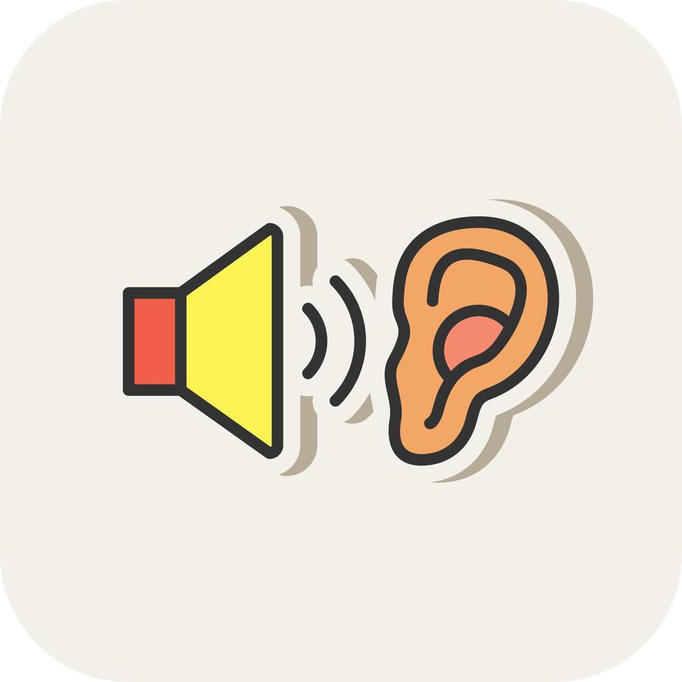 Noise Pollution Vector Icon Design