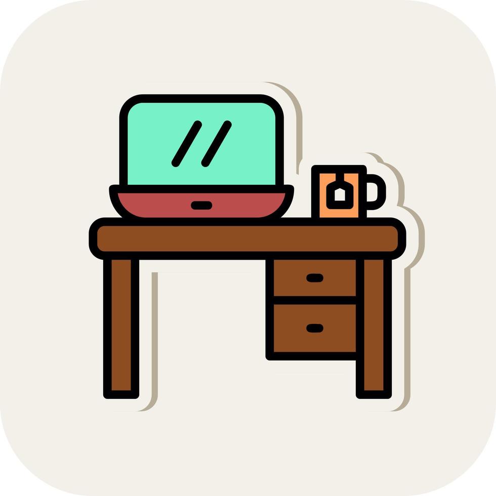 Workplace Vector Icon Design