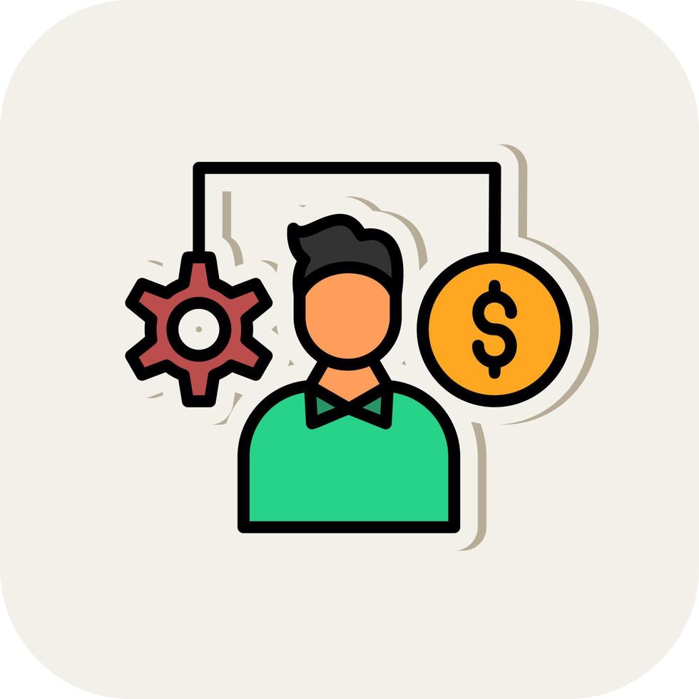 Balance Work Vector Icon Design