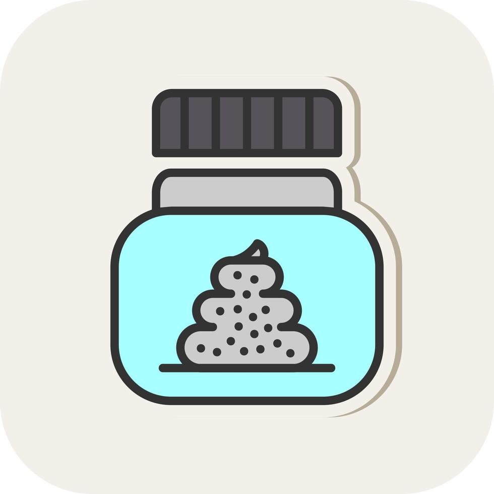 Face Scrub Vector Icon Design