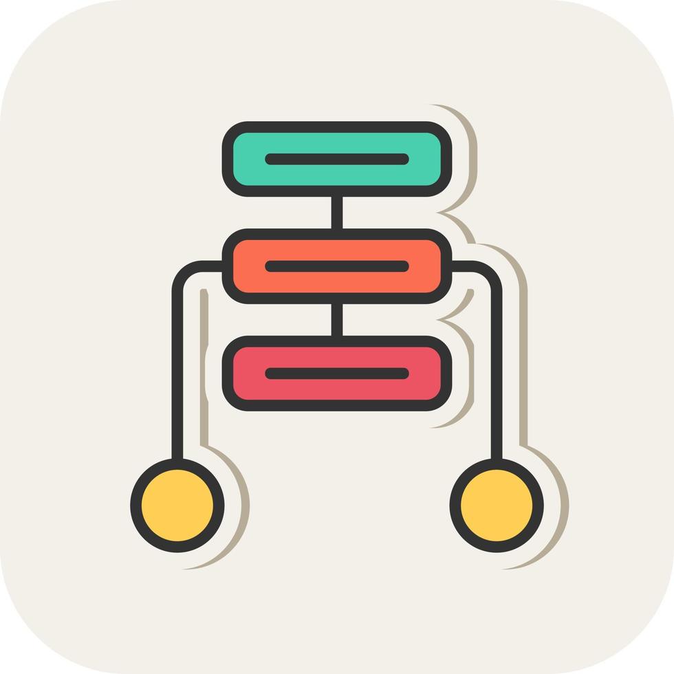 Algorithm Vector Icon Design