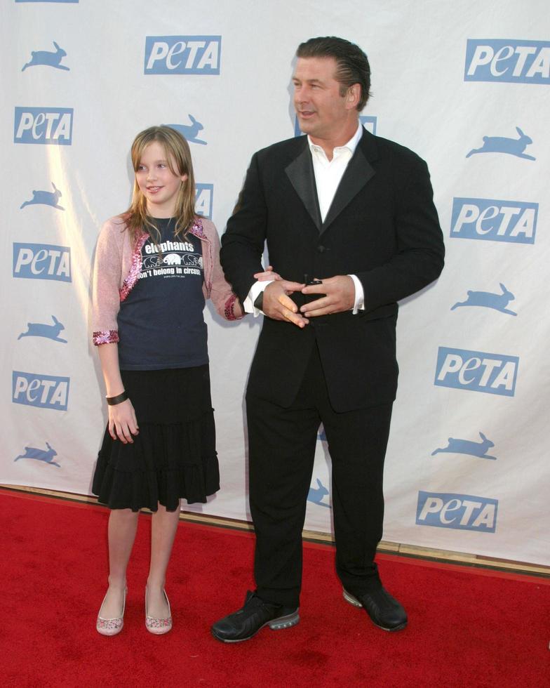 Alec Baldwin and Ireland Baldwin DaguhterPETA 25TH ANNIVERSARY GALAParamount StudiosLos Angeles CASeptember 10 20052005 photo