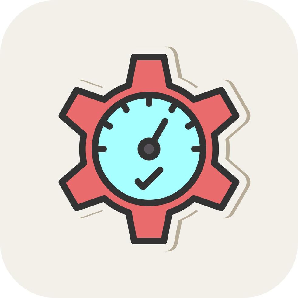 Constant Development Pace Vector Icon Design