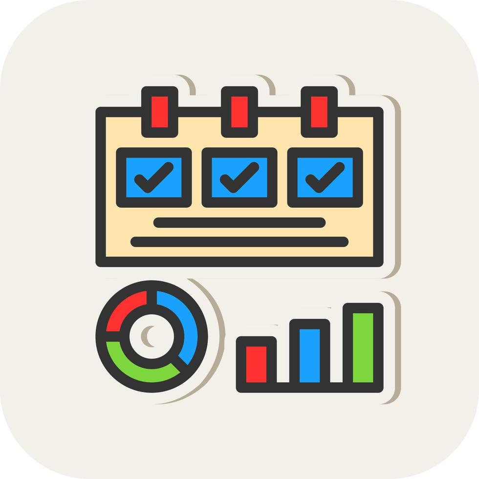 Daily Collaboration Vector Icon Design
