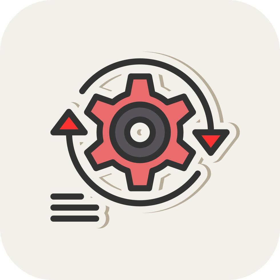 Agility Vector Icon Design