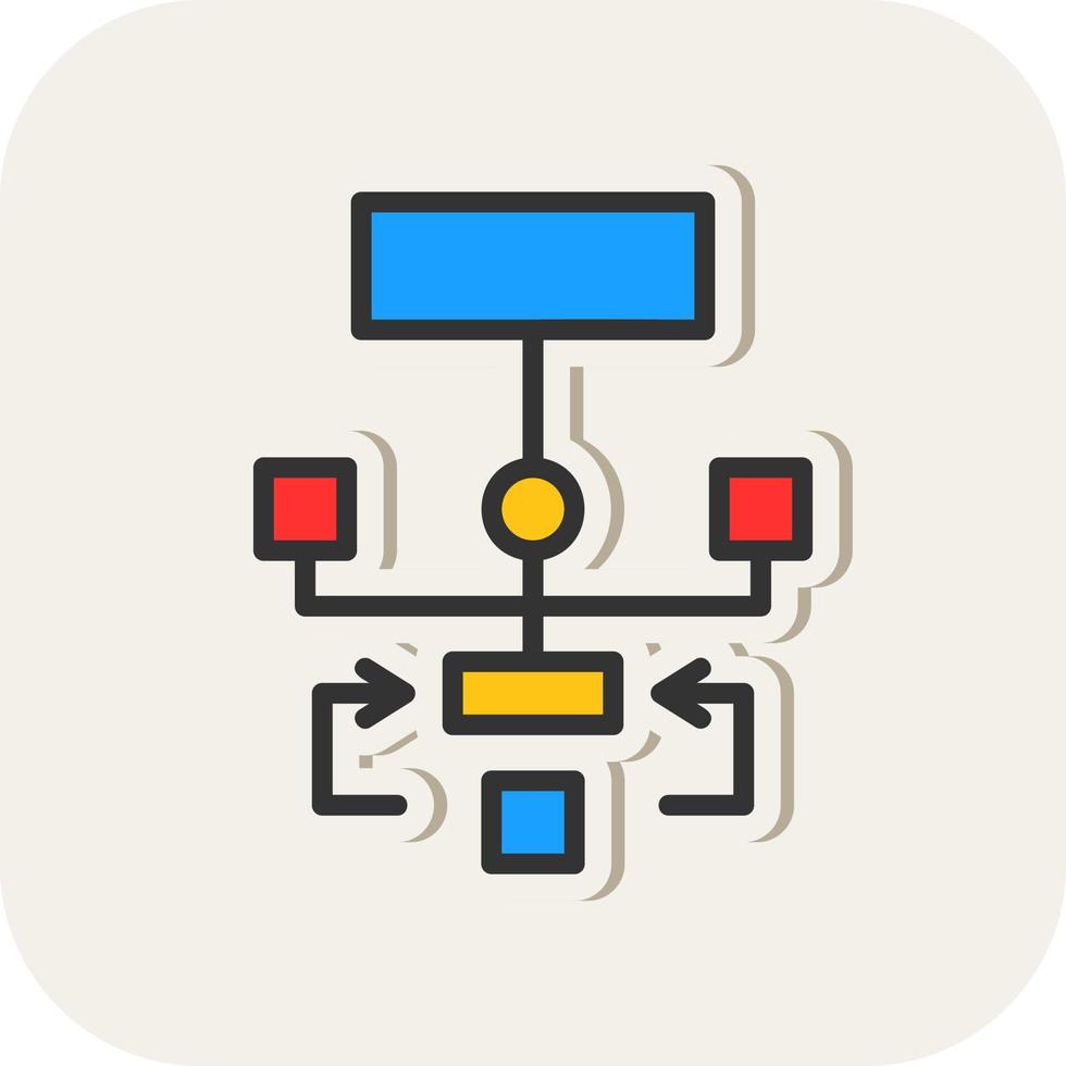 Algorithm Vector Icon Design