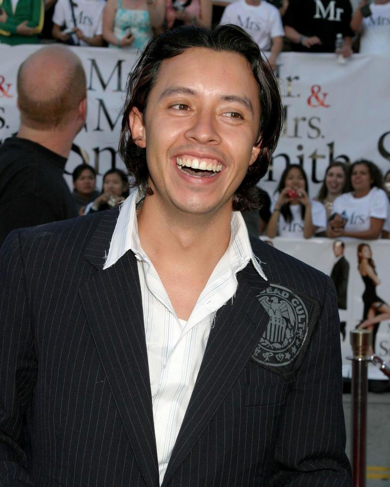 Efren RamirezMr  Mrs Smith PremiereManns Village TheaterWestwood CAJune 7 20052005 photo