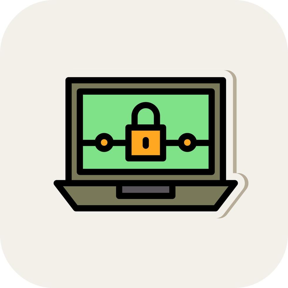 Ransomware Vector Icon Design