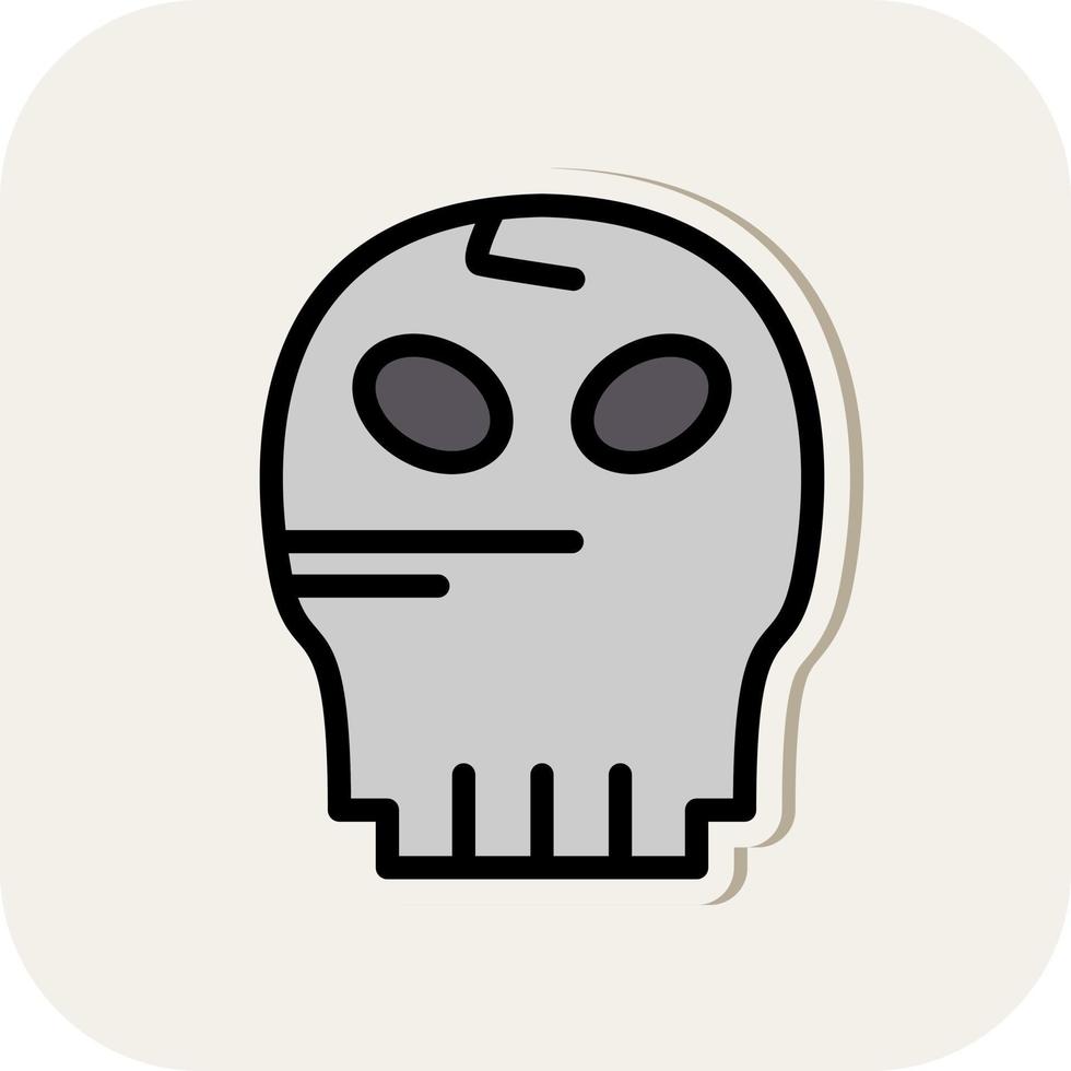 Skull Vector Icon Design