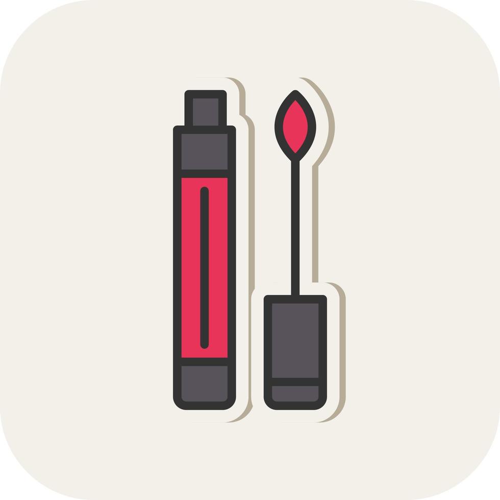 Lip Gloss Vector Icon Design