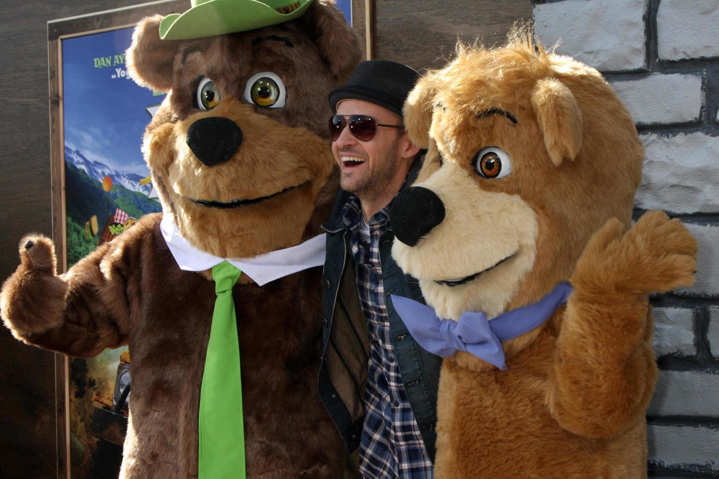 LOS ANGELES  DEC 11  Justin Timberlake arrives at the Yogi Bear 3D Premiere at The Village Theater on December 11 2010 in Westwood CA photo