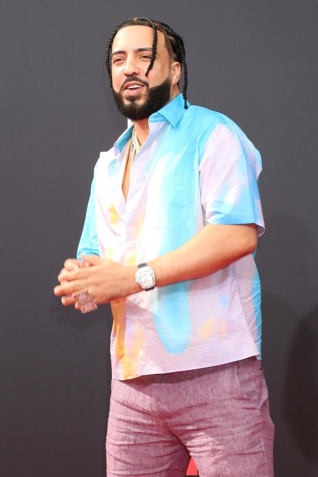 LOS ANGELES  JUN 26  French Montana at the 2022 BET Awards Arrivals at Microsoft Theater on June 26 2022 in Los Angeles CA photo