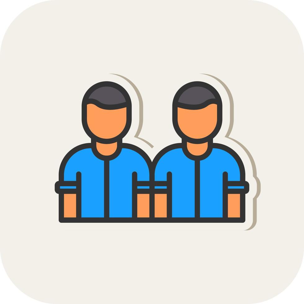 Team Vector Icon Design