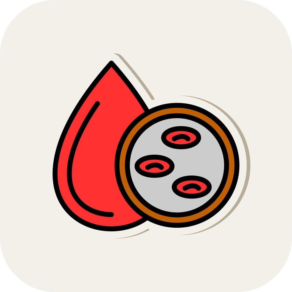 Blood Cells Vector Icon Design