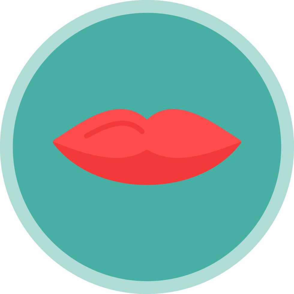 Lips Vector Icon Design