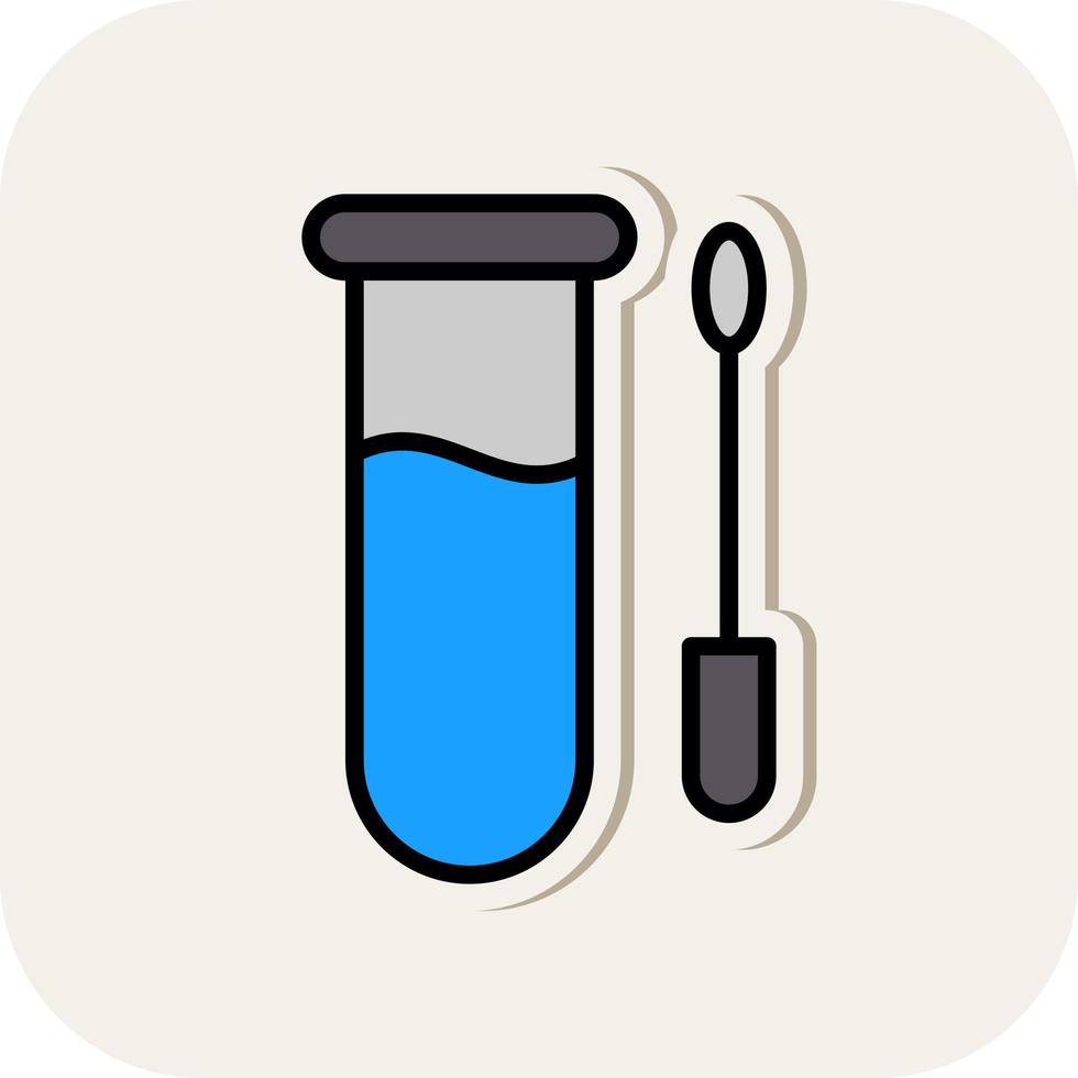Swab Test Vector Icon Design